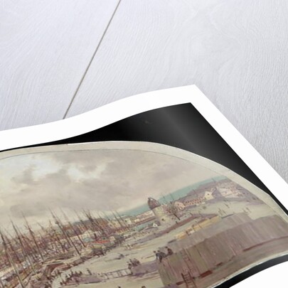 Great Flood in the Chicago River, 1849, 1900 by Lawrence Carmichael Earle