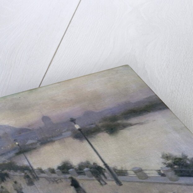 Sunset Hour on the West Lagoon, World's Columbian Exposition, c.1893 by Willard Leroy Metcalf