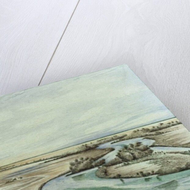 Tavern on the Illinois River, 1842 by Henry Francis Ainslie