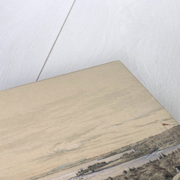 Sault de Ste. Marie between Lakes Huron and Superior, 1842 by Henry Francis Ainslie