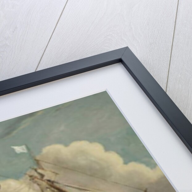 The Chesapeake and Shannon off Boston, June 1, 1813 by Robert Dodd