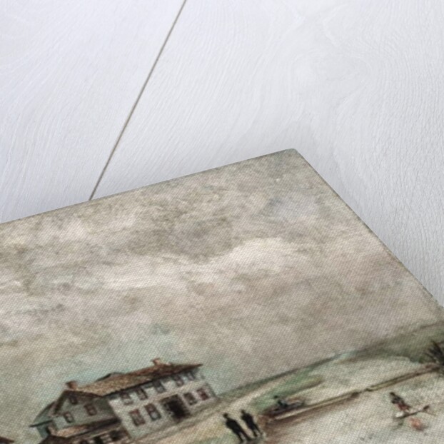 The First US Post Office in Chicago, 1893 by Sarah E. Melendy-Westcott