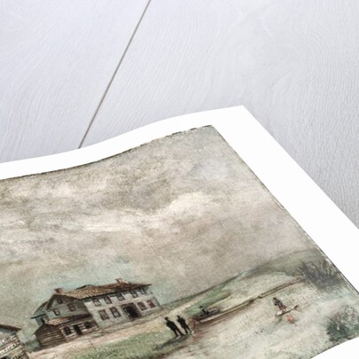 The First US Post Office in Chicago, 1893 by Sarah E. Melendy-Westcott