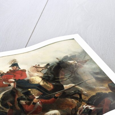 Death of General Ross at the Battle of Baltimore, September 12th, 1814 by Alonzo Chappel