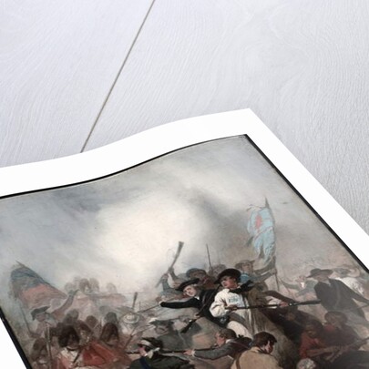 Battle of Bunker Hill, June 17th, 1775, 1859 by Alonzo Chappel