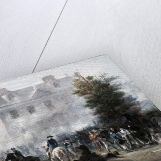 Battle of Germantown, Attack on Judge Chew's House, 1860 by Alonzo Chappel