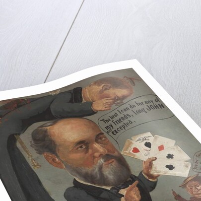 Caricature of Charles Benjamin Farwell, 1885-90 by Richard William Wallis