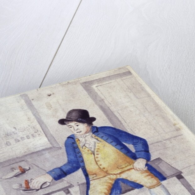 Nathan Wood, Patten Maker by Thomas Barritt