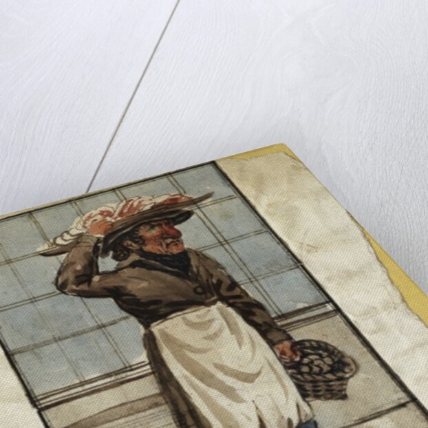 Ballad seller, early 19th century by Thomas (attr. to) Barritt