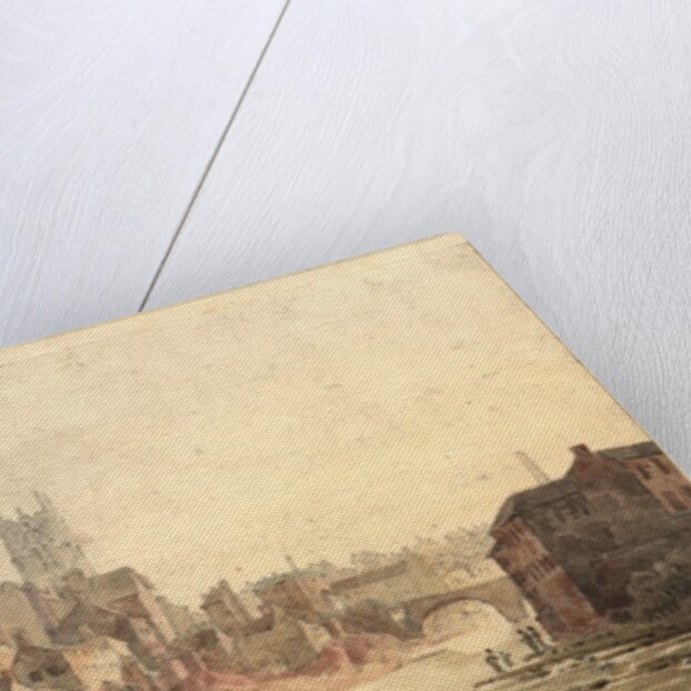 View of the River Irwell, Manchester, c.1820-30 by English School