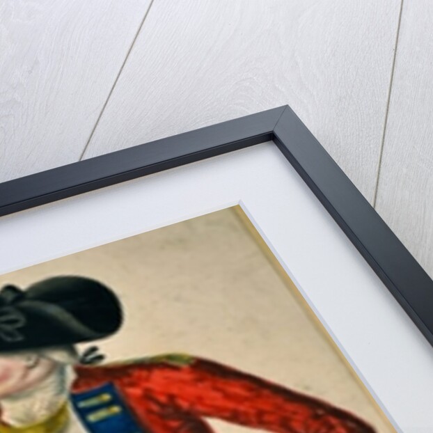 Portrait of Lieutenant Colonel Chadwick, late 18th century by English School