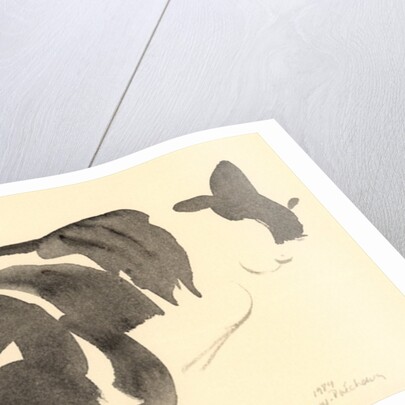 Sleeping cat, 1984 by Claudia Hutchins-Puechavy