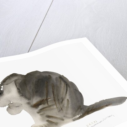 Cat, 1986 by Claudia Hutchins-Puechavy