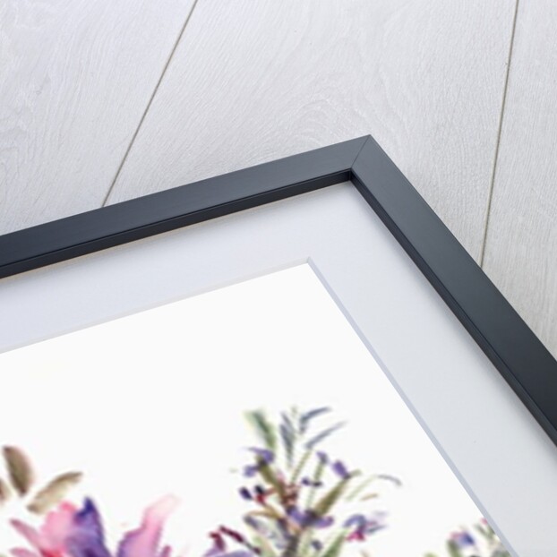 Floral, South African daisies and lavander, 2004 by Claudia Hutchins-Puechavy