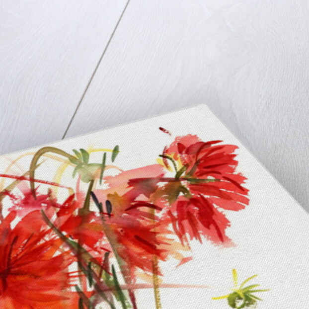 Dahlias, 2002 by Claudia Hutchins-Puechavy