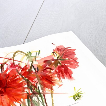 Dahlias, 2002 by Claudia Hutchins-Puechavy