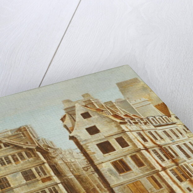 The Cabaret a l'Image de Notre Dame, on the Place de Greve at the opening of Rue de la Mortellerie, 1751 by Nicolas & Jean Baptiste Raguenet