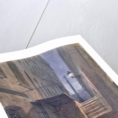 Rue de la Vieille Lanterne, where Gerard de Nerval hung himself, 25th January 1855 by French School