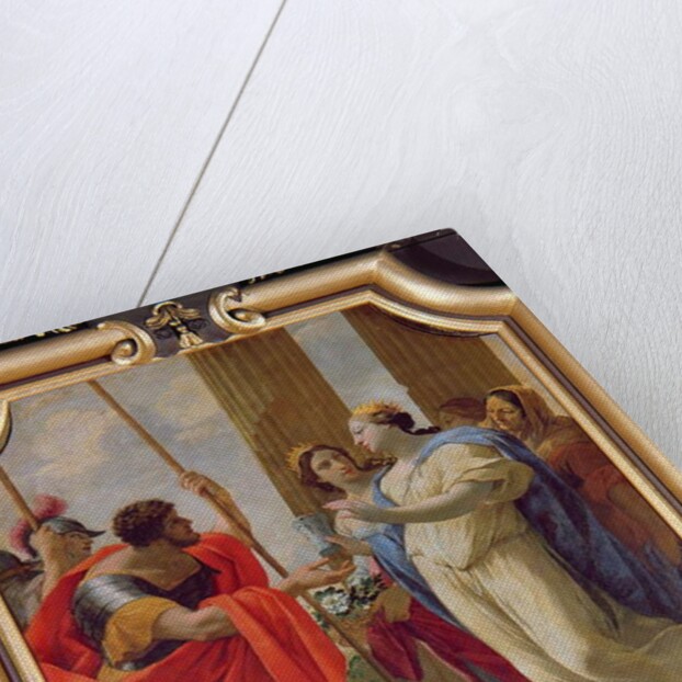 Polydamne giving Menelaus and Helen the medicines Enula Campana and Moly by Simon Vouet