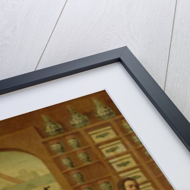 The Apothecary C. Morelot in his pharmacy, 1751 by C. Souville