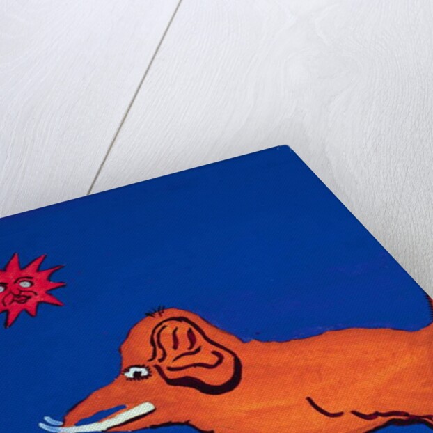 The Elephant with Only One Leg by Robert Desnos