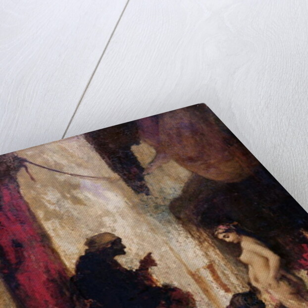 Preparations for the Witches' Sabbath, 1st half of 19th century by French School