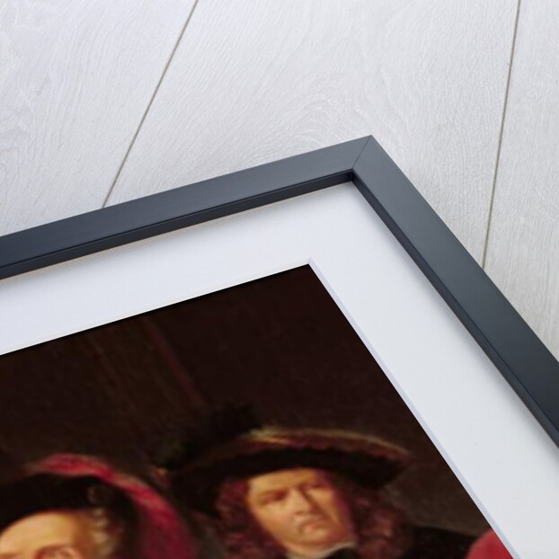 Members of the Comedie-Francaise by Edmond Aime Florentin Geffroy