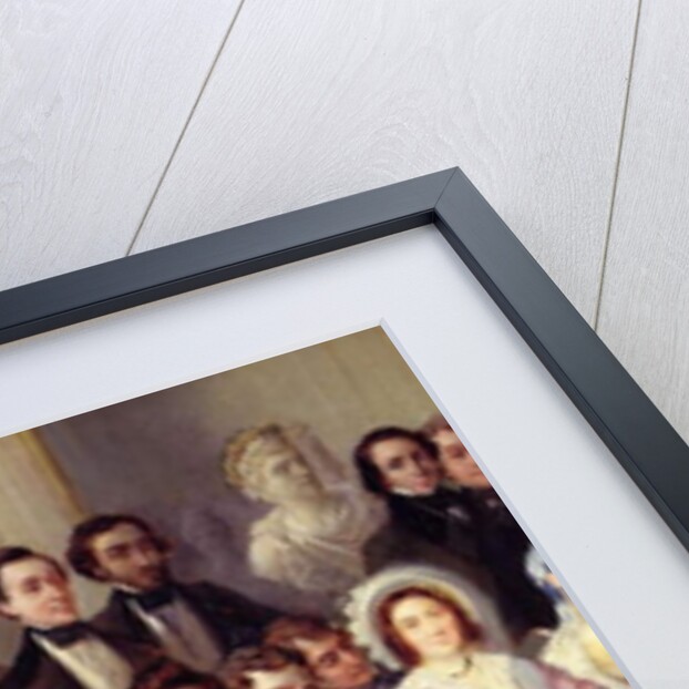 Francois Andrieux Reading his Tragedy 'Junius Brutus' in the Foyer of the Comedie Francaise, 26th May 1828, 1847 by Francois Joseph Heim