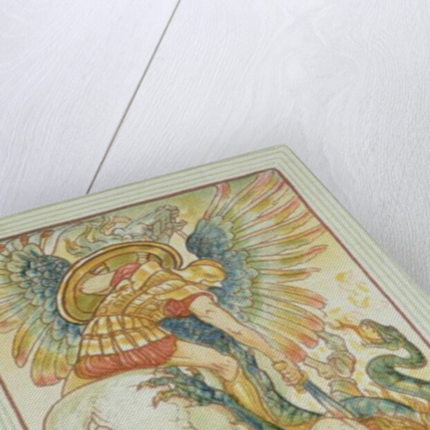 Bellerophon fighting the Chimaera, 1895 by Walter Crane