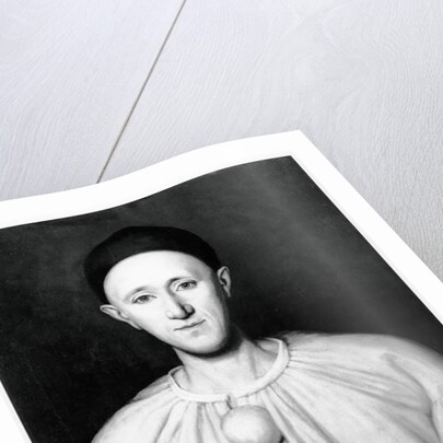 Portrait of Jean Charles Deburau as Pierrot by French School