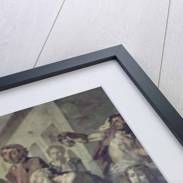 Philippe Pinel releasing lunatics from their chains at the Bicetre asylum in Paris in 1793, c.1840-50 by Charles Louis Lucien Muller