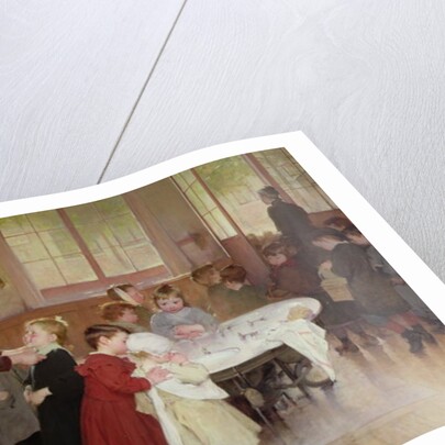 Nursery school, 1898 by Henri Jules Jean Geoffroy