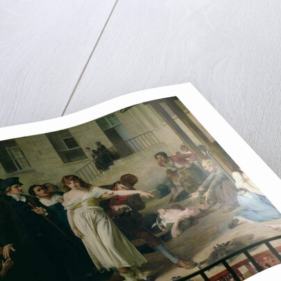 Philippe Pinel releasing lunatics from their chains at the Salpetriere asylum in Paris in 1795, 1886 by Tony Robert-Fleury