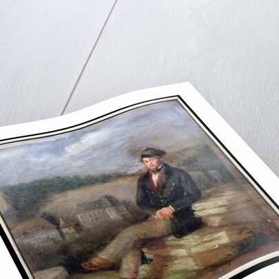 Portrait of Prosper Merimee working as an inspector of historical monuments, 1837 by Marc Paumier