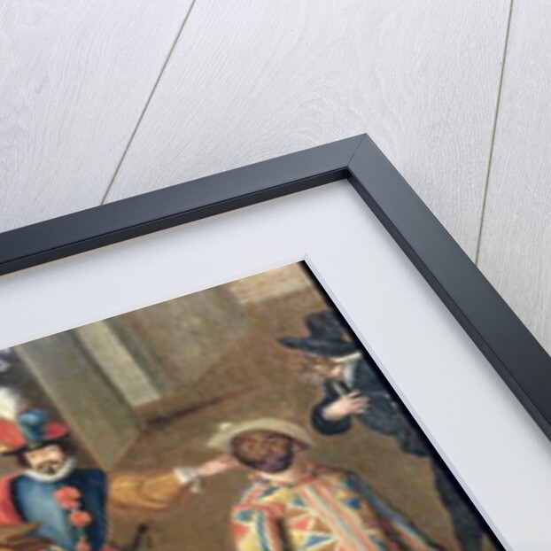 Italian and French Comedians Playing in Farces, 1670 by Verio