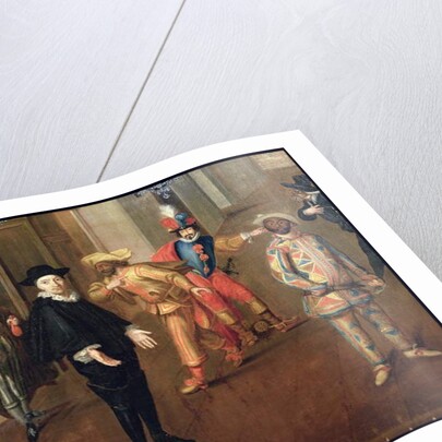 Italian and French Comedians Playing in Farces, 1670 by Verio