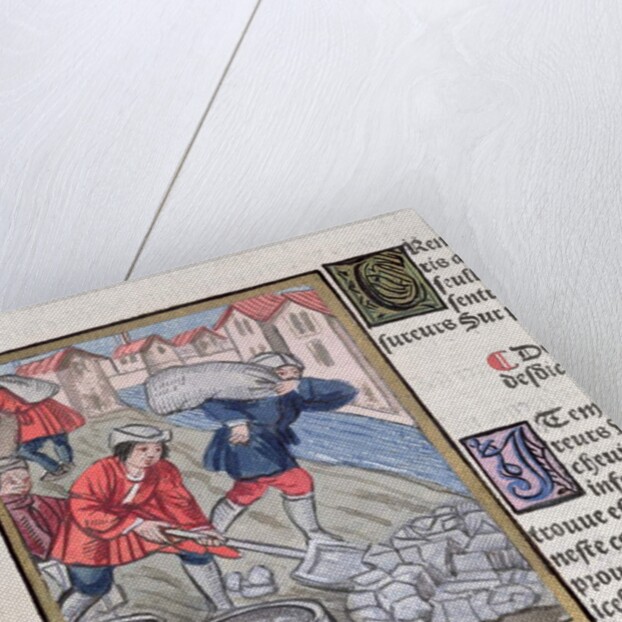 The measure and transport of coal by Antoine Verard