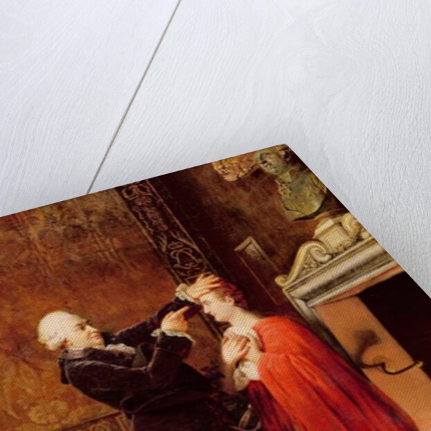 Jean-Francois Ducis Telling the Future of the Actor, Talma, by Reading the Lines on his Face, 1833 by Louis Ducis