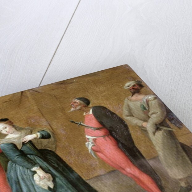 The Commedia dell'Arte Company by French School