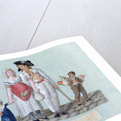 Family Going to the 'Guinguette' by Lesueur Brothers