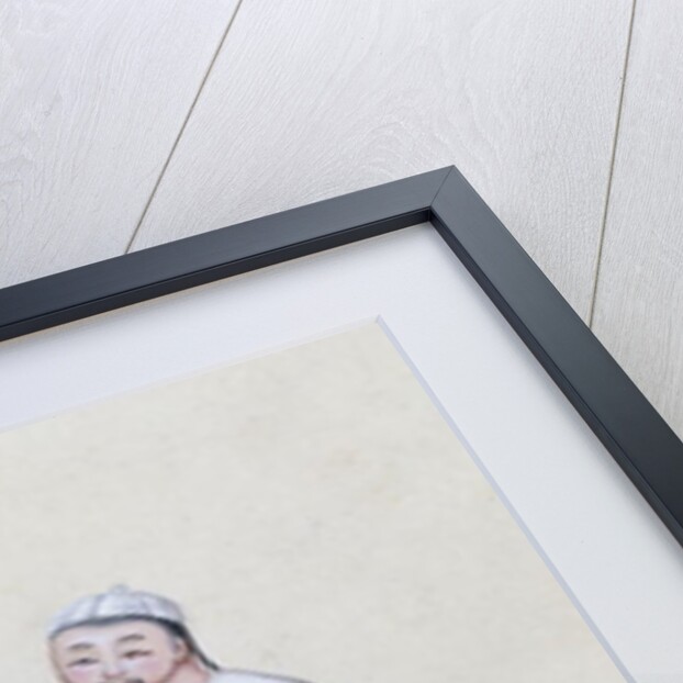 An Acupuncturist with his patient, c.1785 by School Chinese