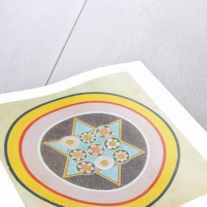 Tantric star design by Indian School