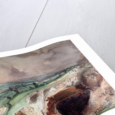 Open-cast Mines at Blanzy, Saone-et-Loire, 1857 by Ignace Francois Bonhomme