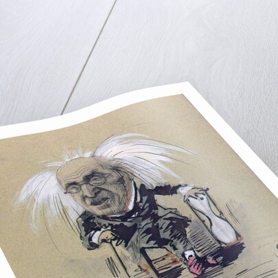 Caricature of Michel-Eugene Chevreul c.1885-89 by T. Bianco
