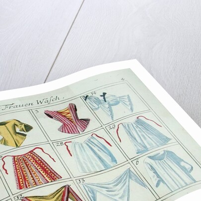 Corsets and undergarments by German School