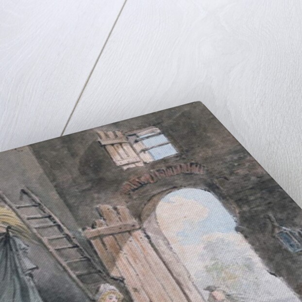 Rural Family by Hubert Robert