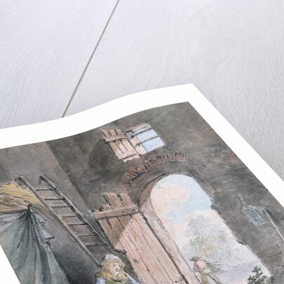 Rural Family by Hubert Robert