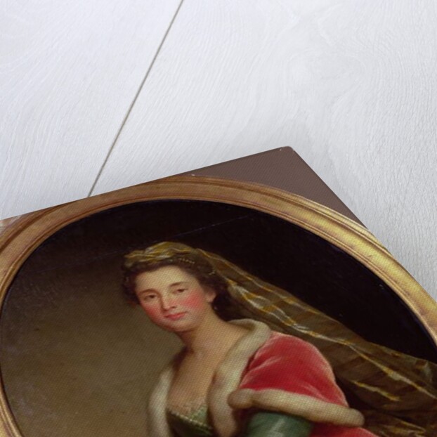 Portrait of Madame Champmesle by French School