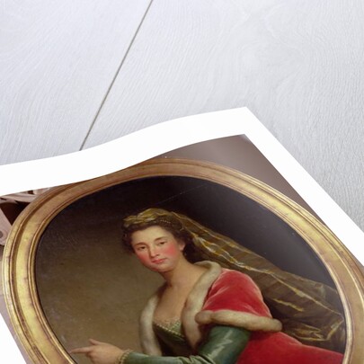 Portrait of Madame Champmesle by French School