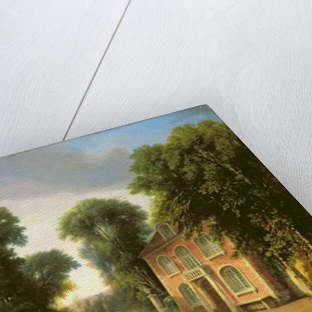 A Scene from 'Georges Dandin' by Moliere 1852 by Adolphe Mirecourt